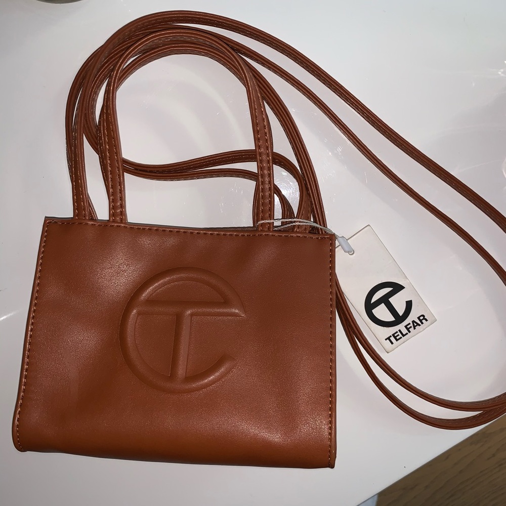 Brown Small Telfar Bag